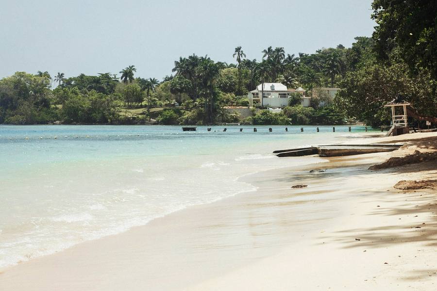Ocho Rios coastline, Jamaica